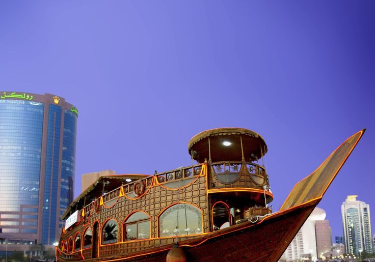 an arabian sightseeing dhow cruise on dubai creek an arabian sightseeing dhow cruise on dubai creek